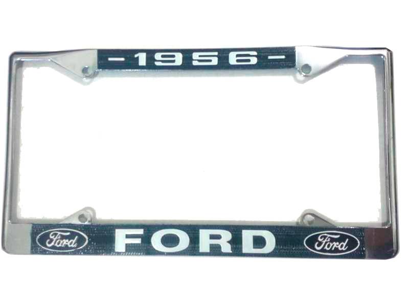 1956 Ford F-100 License Plate Frame, 1956, Ford - 13409